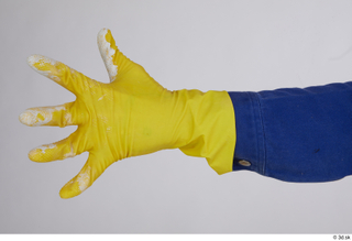 Photos Shawn Jacobs Painter in Blue Coveralls gloves hand 0005.jpg